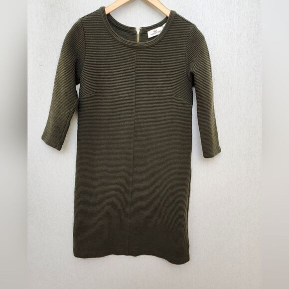 Vineyard Vines ribbed long sleeve shift dress‎ - Picture 1 of 10
